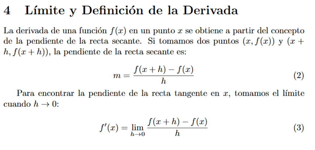 derivada