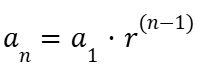 wFormula general sucesion geometrica